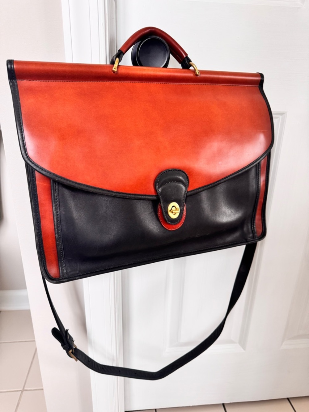 Vintage Briefcase Bag